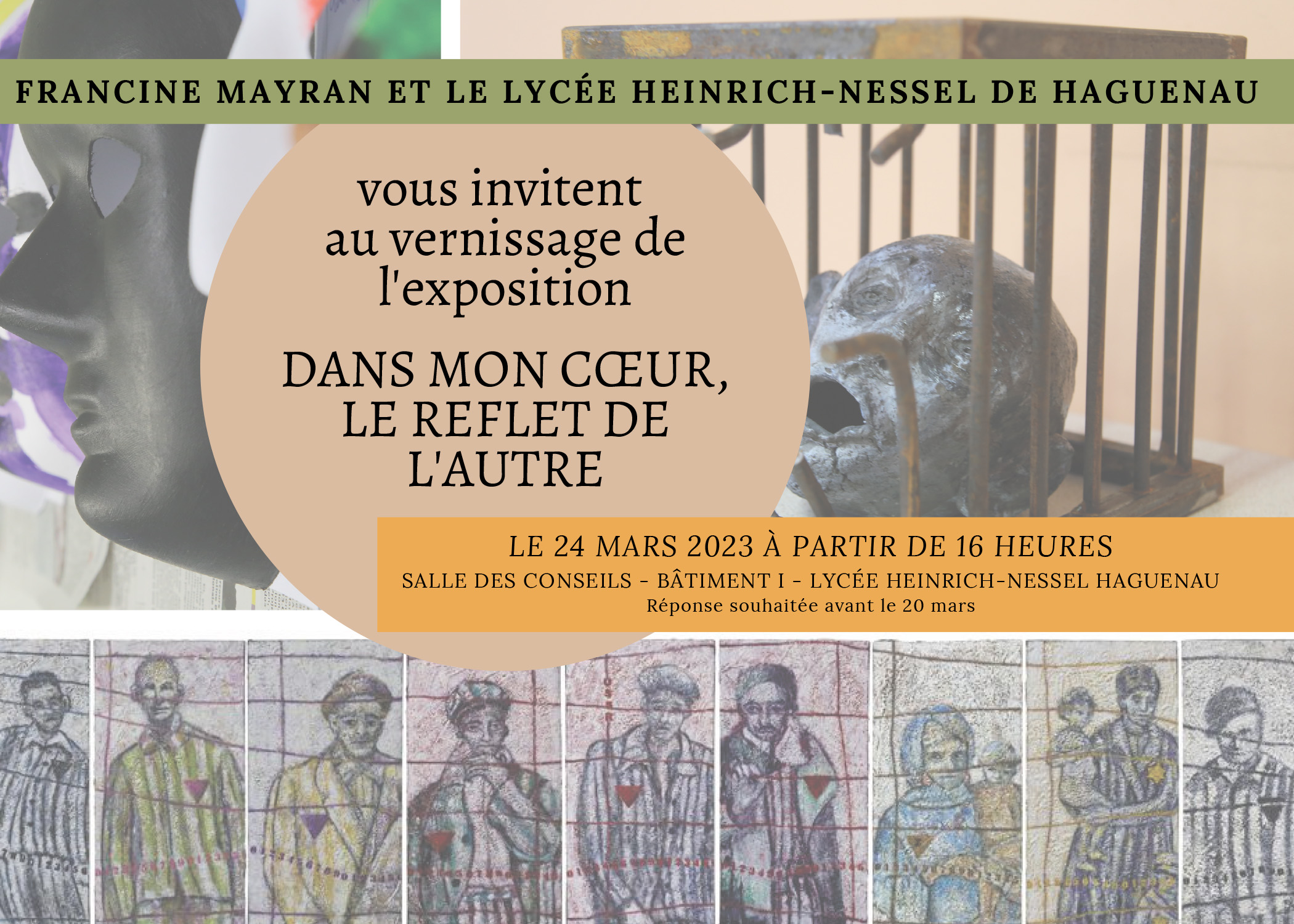 HAGUENAU. Lycée professionnel Heinrich Nessel. Exposition 